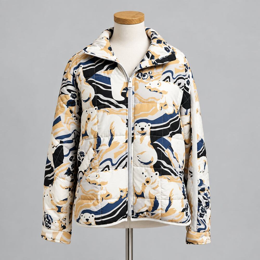 FP Movement polar bear puffer coat, size S, NEW WITH TAGS!